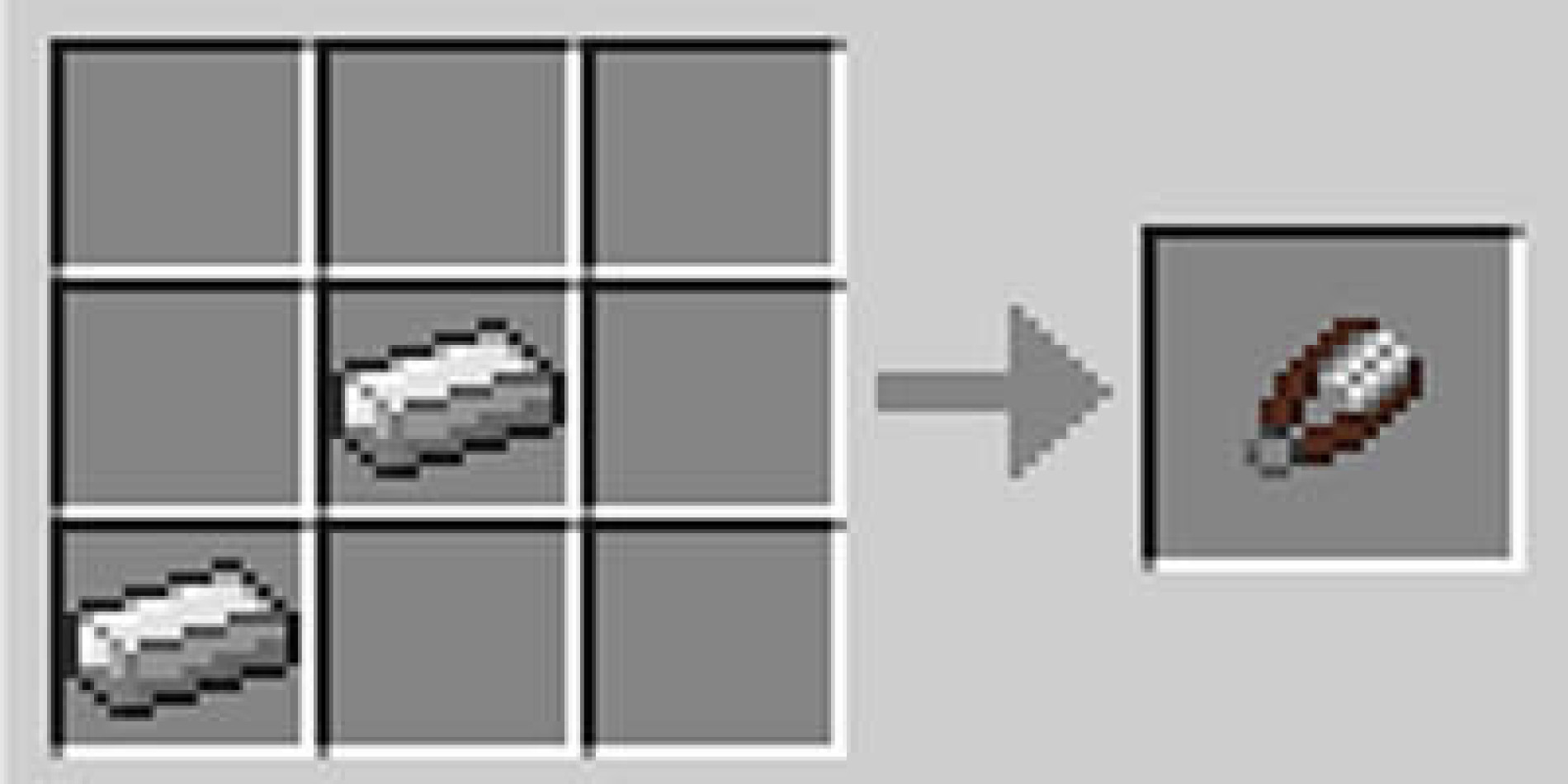 Como fazer um aparador/tesoura shears no Minecraft