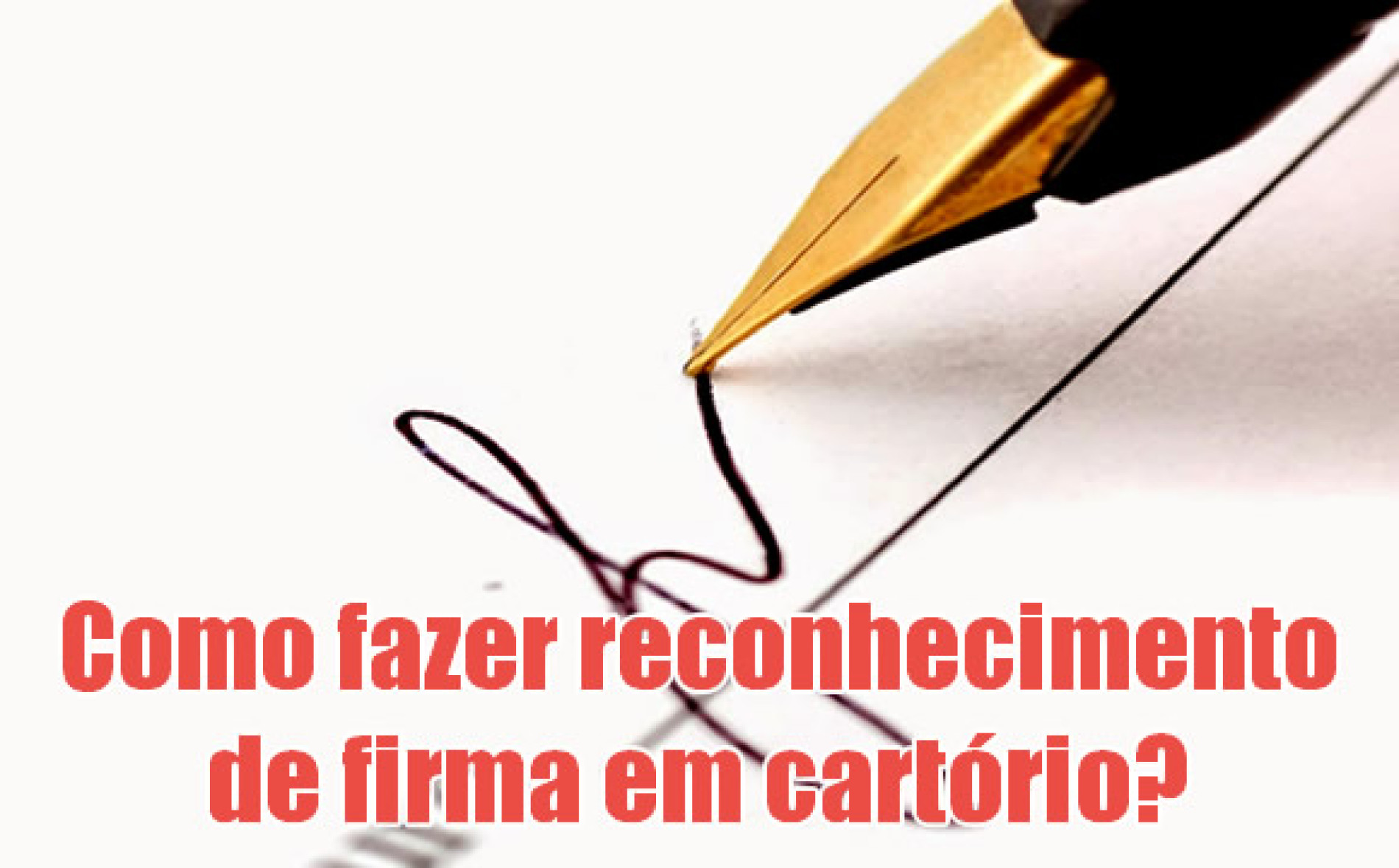 Reconhecimento De Firma Em Documento Com Data Passada