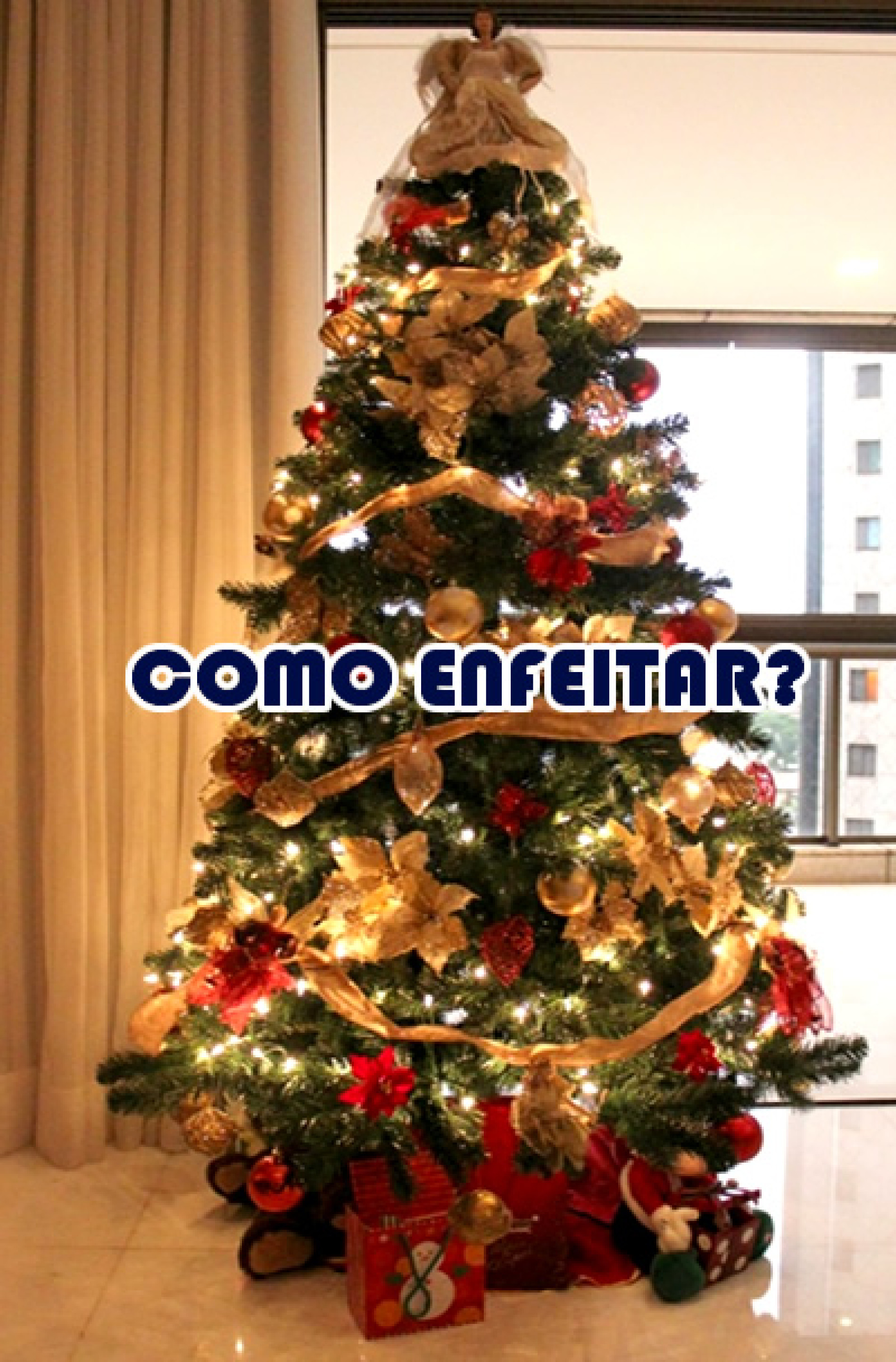 Como decorar e enfeitar minha árvore de natal