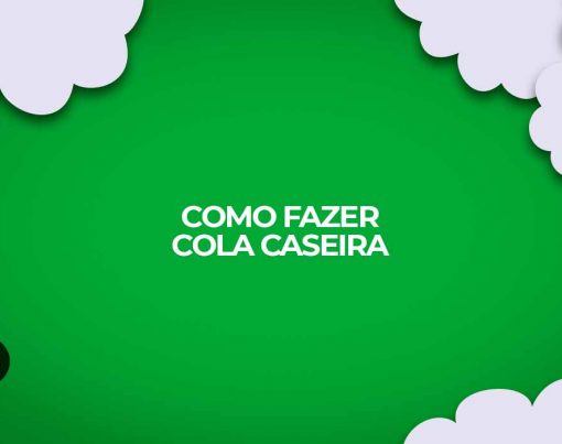 como fazer cola caseira trigo