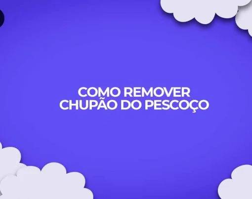 como fazer para remover chupao do pescoco