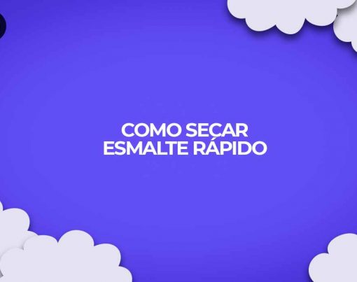 como secar esmalte rapido
