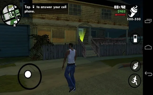 gta san andreas instalado celular android