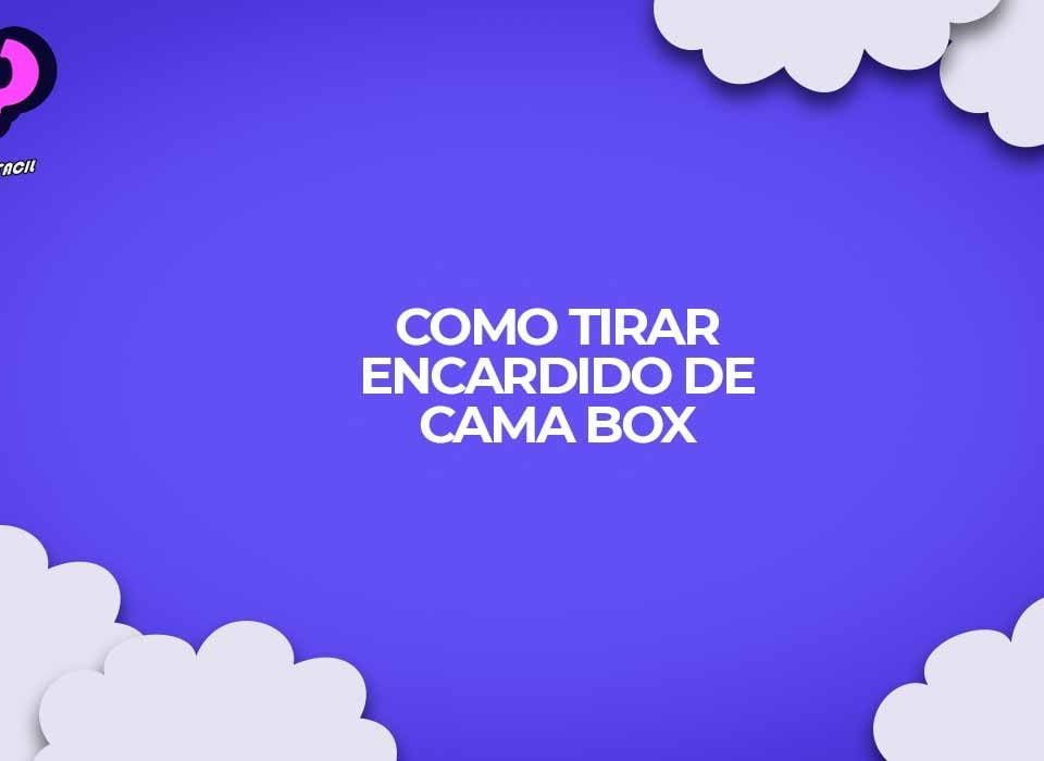 como limpar encardido de cama box