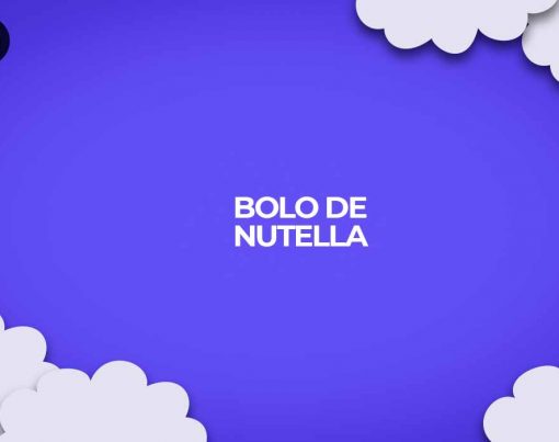 como fazer receita bolo de nutella