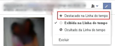 destaque na linha do tempo facebook