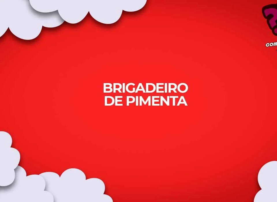 brigadeiro de pimenta receita