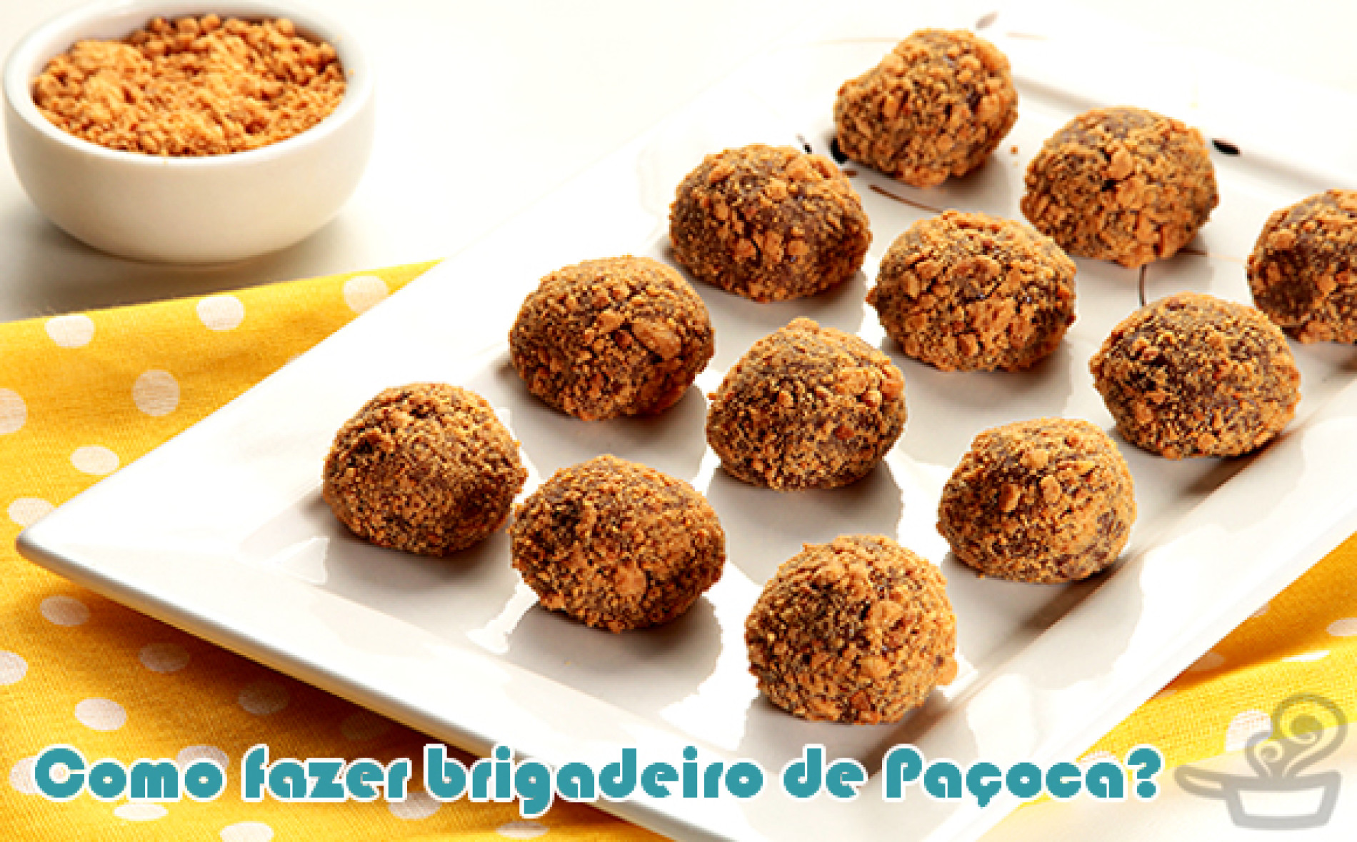 Como fazer brigadeiro de paçoca