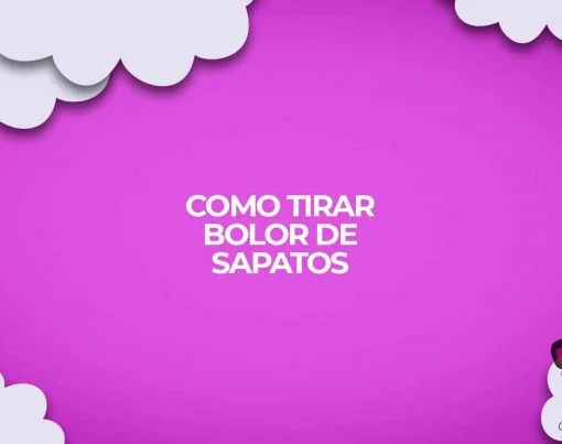 como tirar bolor mofo sapato