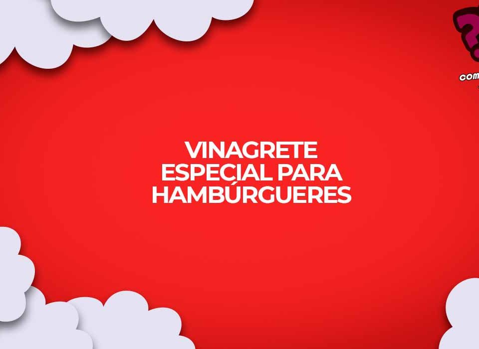 receita vinagrete especial hamburgueria