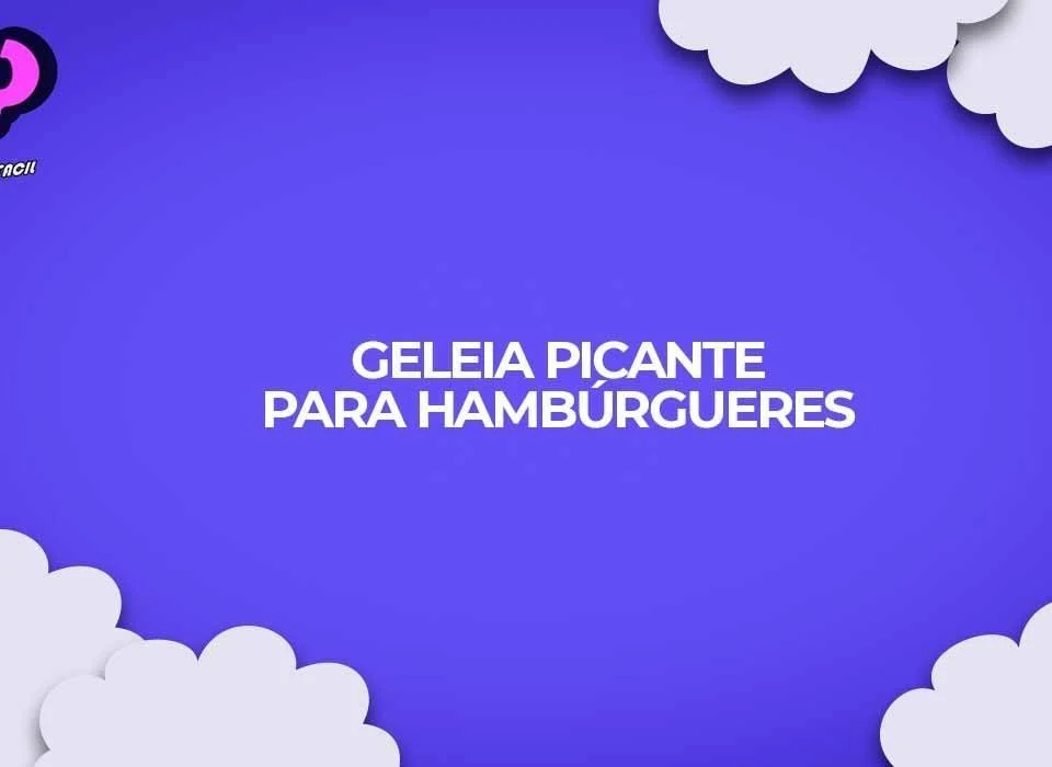 como fazer geleia de pimenta com suco para hamburgueres