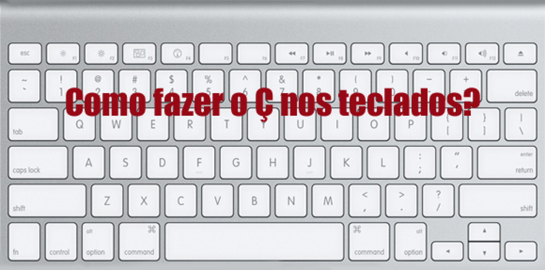 Como Usar Cedilha No Teclado Americano - Image to u