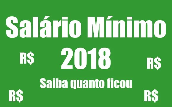 2018 salario minimo valor consulta