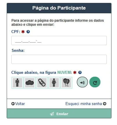 pagina do participante enem 2018