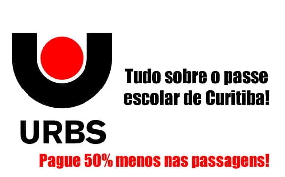 passe escolar aluno urbs curitiba