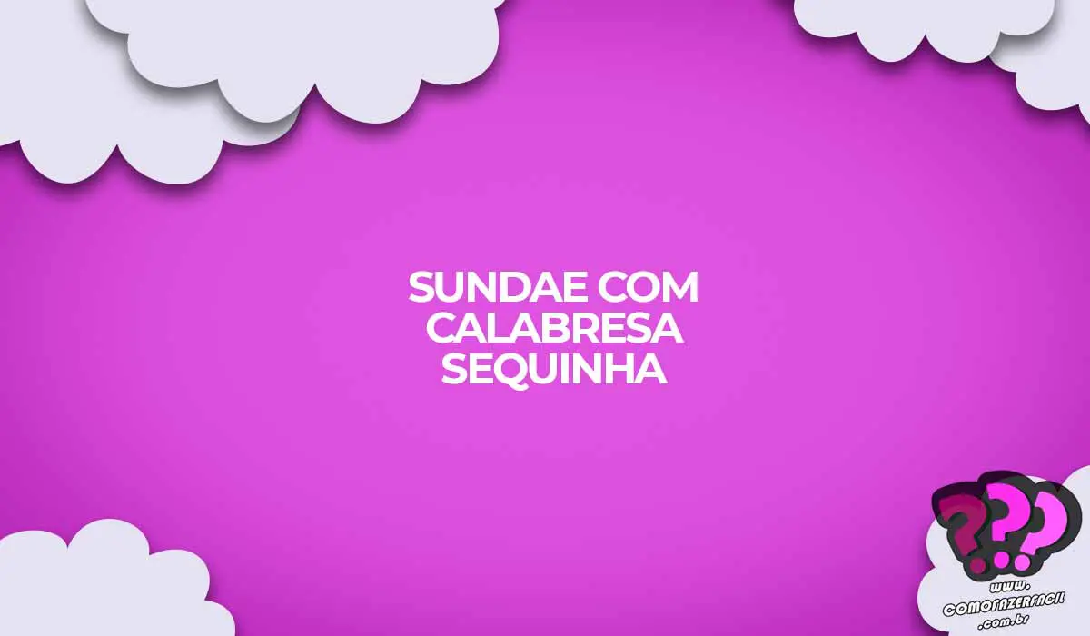 como fazer sundae calabresa receita