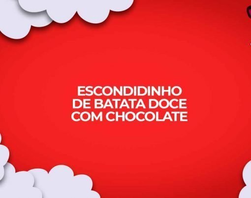 receita escondidinho doce batata doce chocolate como fazer