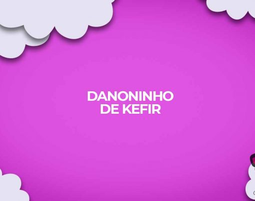 como fazer receita danoninho kefir leite morango
