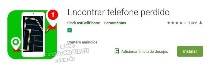 encontrar telefone perdido aplicativo