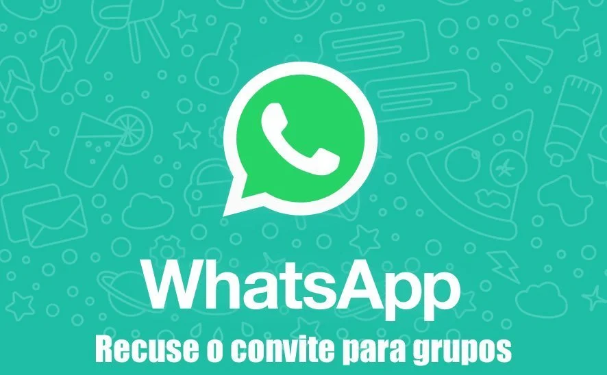como recusar convite para grupos whatsapp