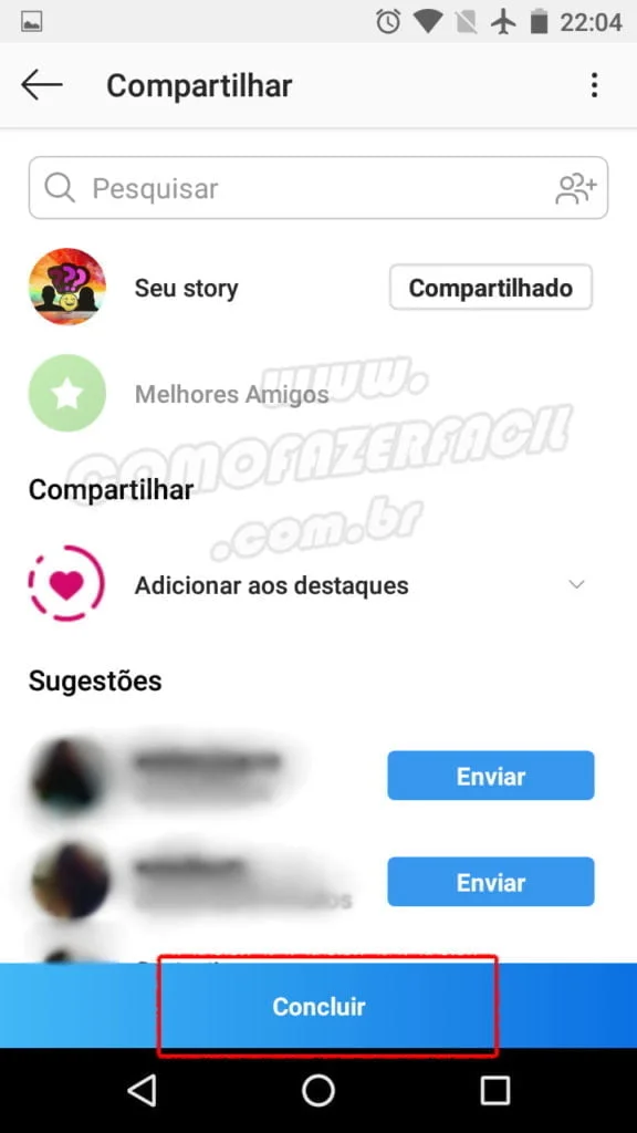 concluir como adicionar musica instagram