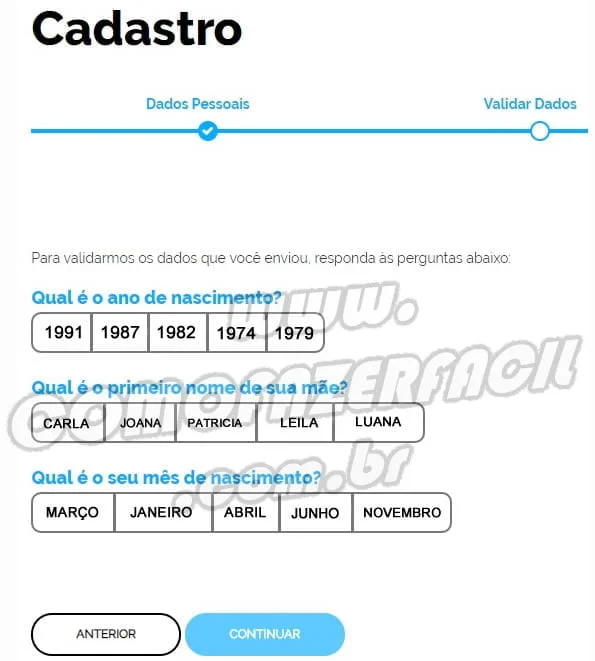 informacoes cadastro login unico governo federal