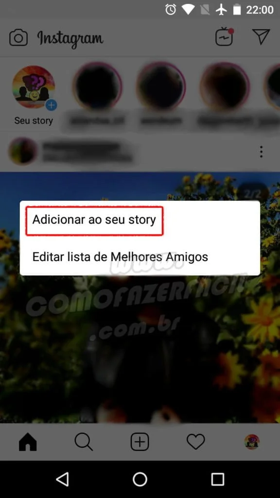 musica instagram adicionar ao seu story