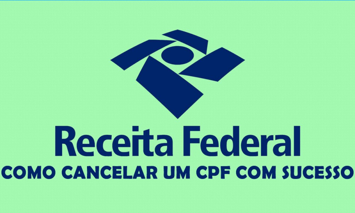 Como Fazer Para Cancelar Um Cpf