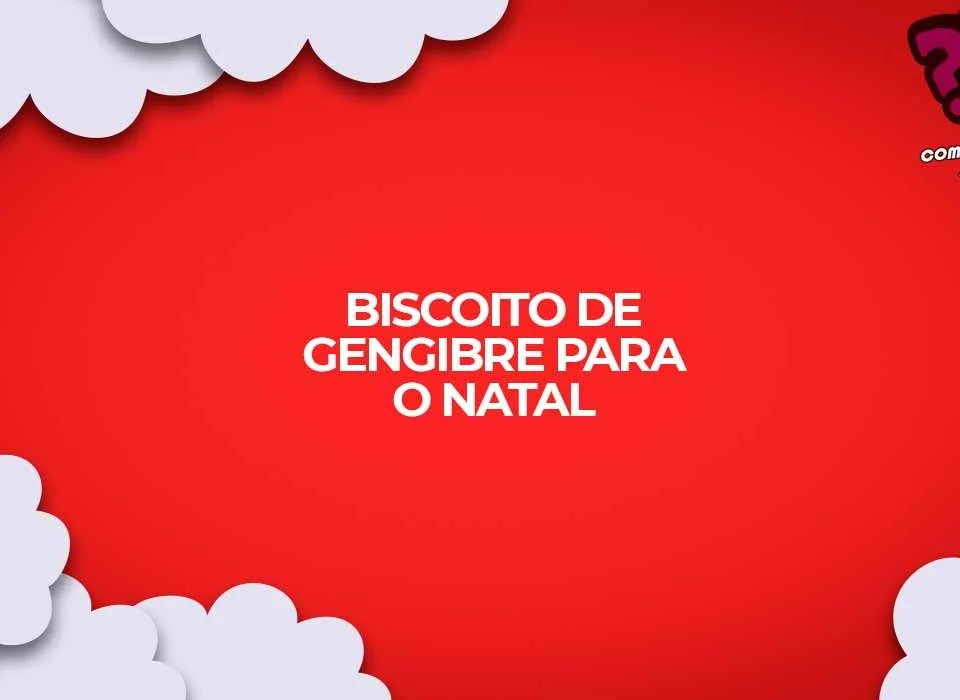 como fazer receita de biscoito de gengibre gingerbread para o natal