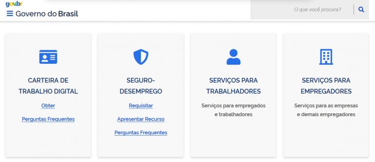 Como dar entrada no Seguro Desemprego online