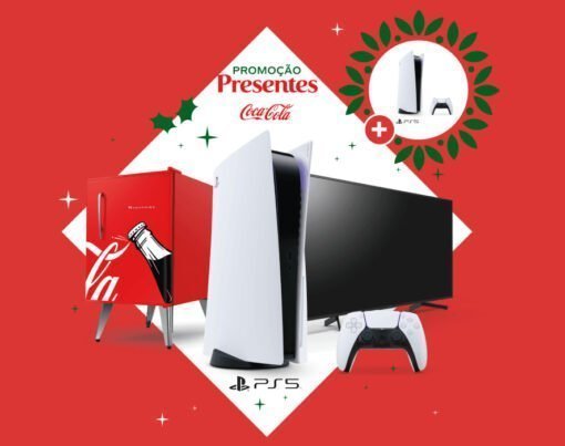 promocao coca cola presentes playstation cinco