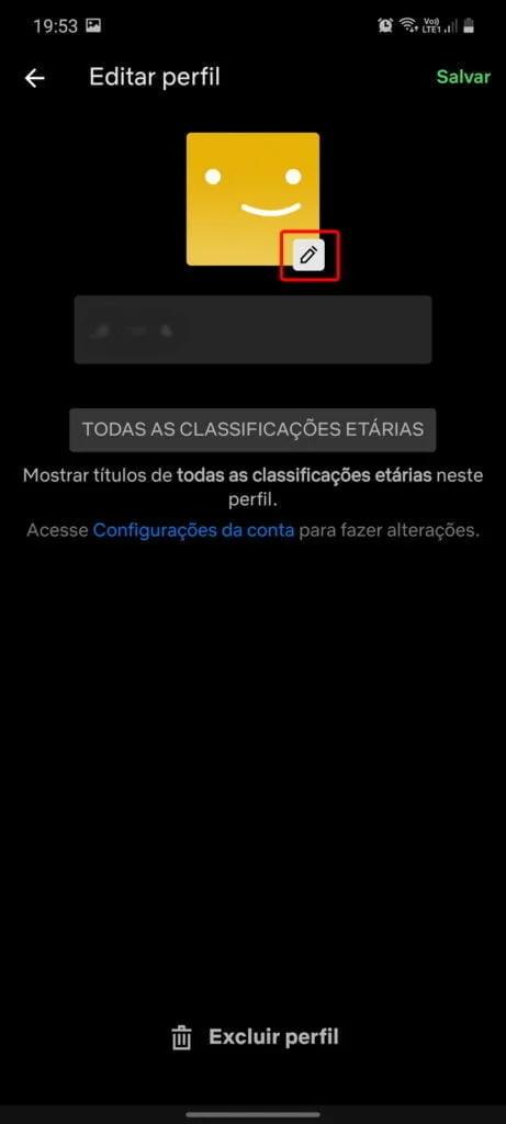 como editar foto do perfil no netflix