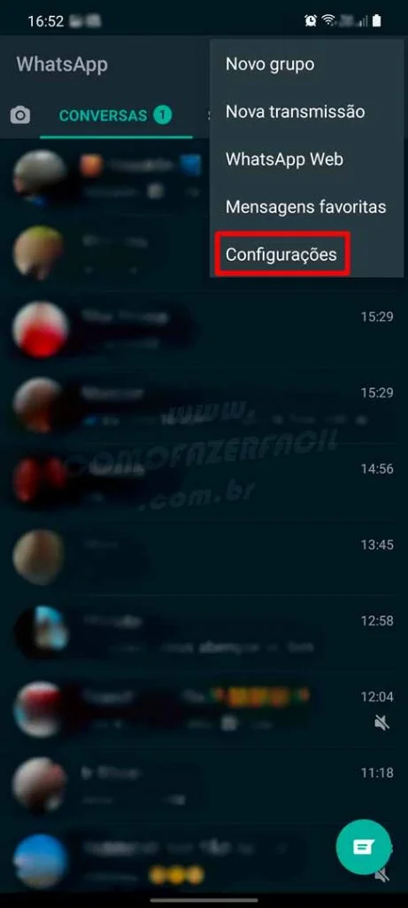 como ficar invisivel no whatsapp 2
