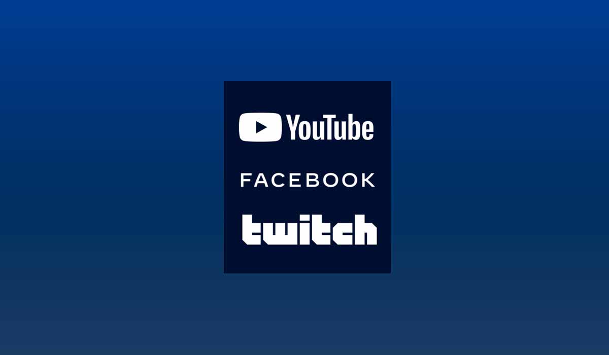 como fazer transmissão multipla de lives online streaming twitch facebook watch e youtube