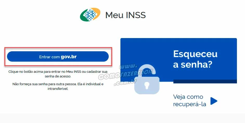 Acessando o site e aplicativo do meu inss para obter o extrato do ir
