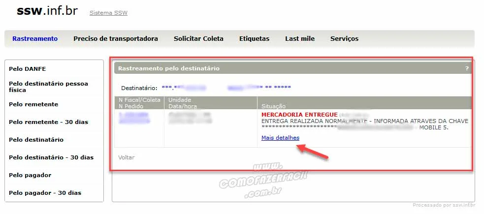 Jeito atualizado de descobrir qual transportadora esta enviando o pedido