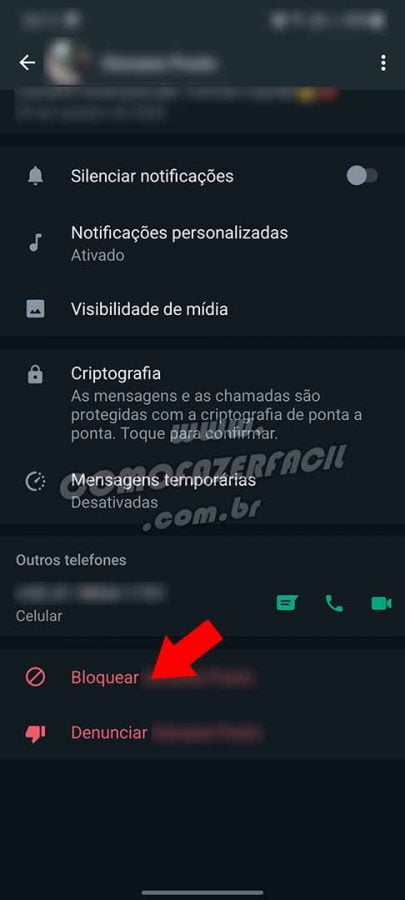 Como Bloquear Ligações E Chamadas No Whatsapp 9165