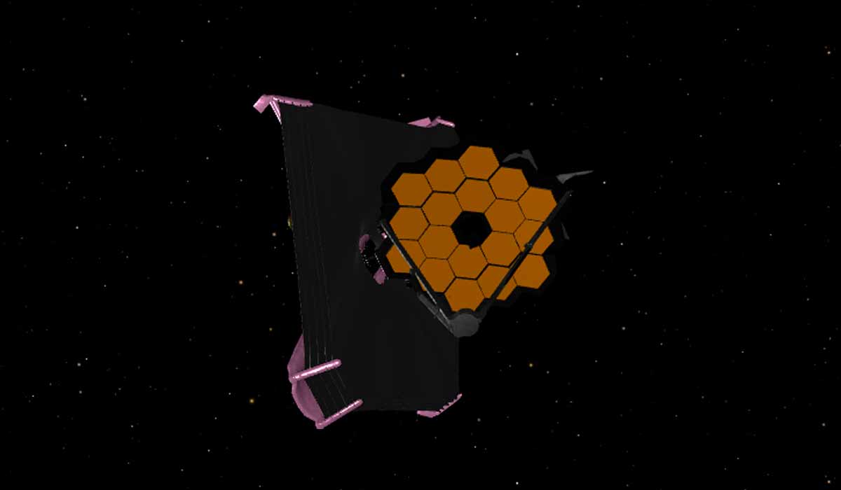 Como saber a localização exata do James Webb no site oficial da NASA.