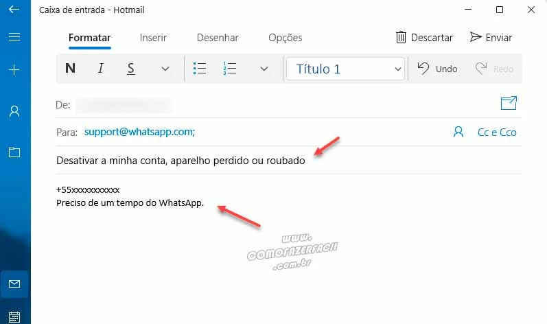 Como desativar o WhatsApp. Aprenda como suspender a conta do WhatsApp.