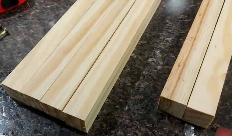 Madeiras para o suporte moderno de madeira para vaso