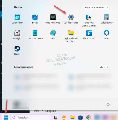 Como limpar arquivos temporários no Windows 11