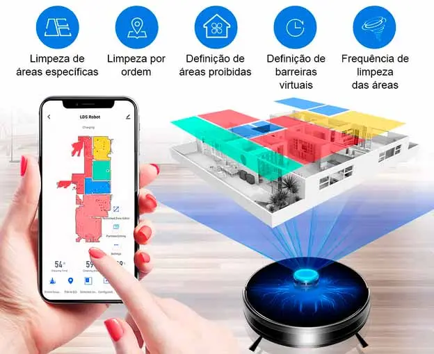 Robô aspirador Liectroux com desconto. Use o código COMOFAZERFACIL.