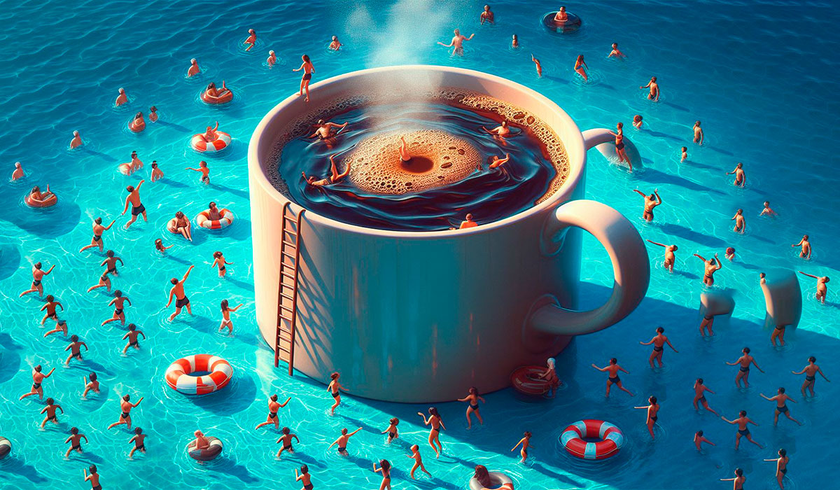 Como fazer café em grande quantidade. Aprenda o passo a passo muito fácil.