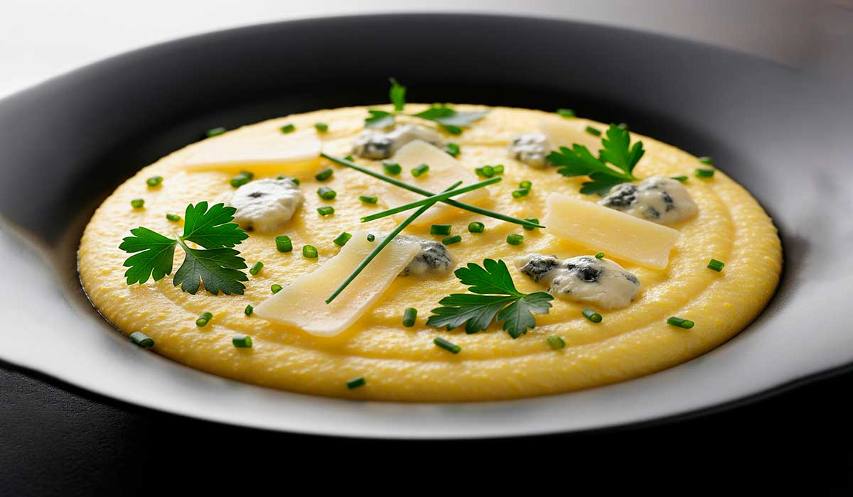 Como fazer polenta especial.