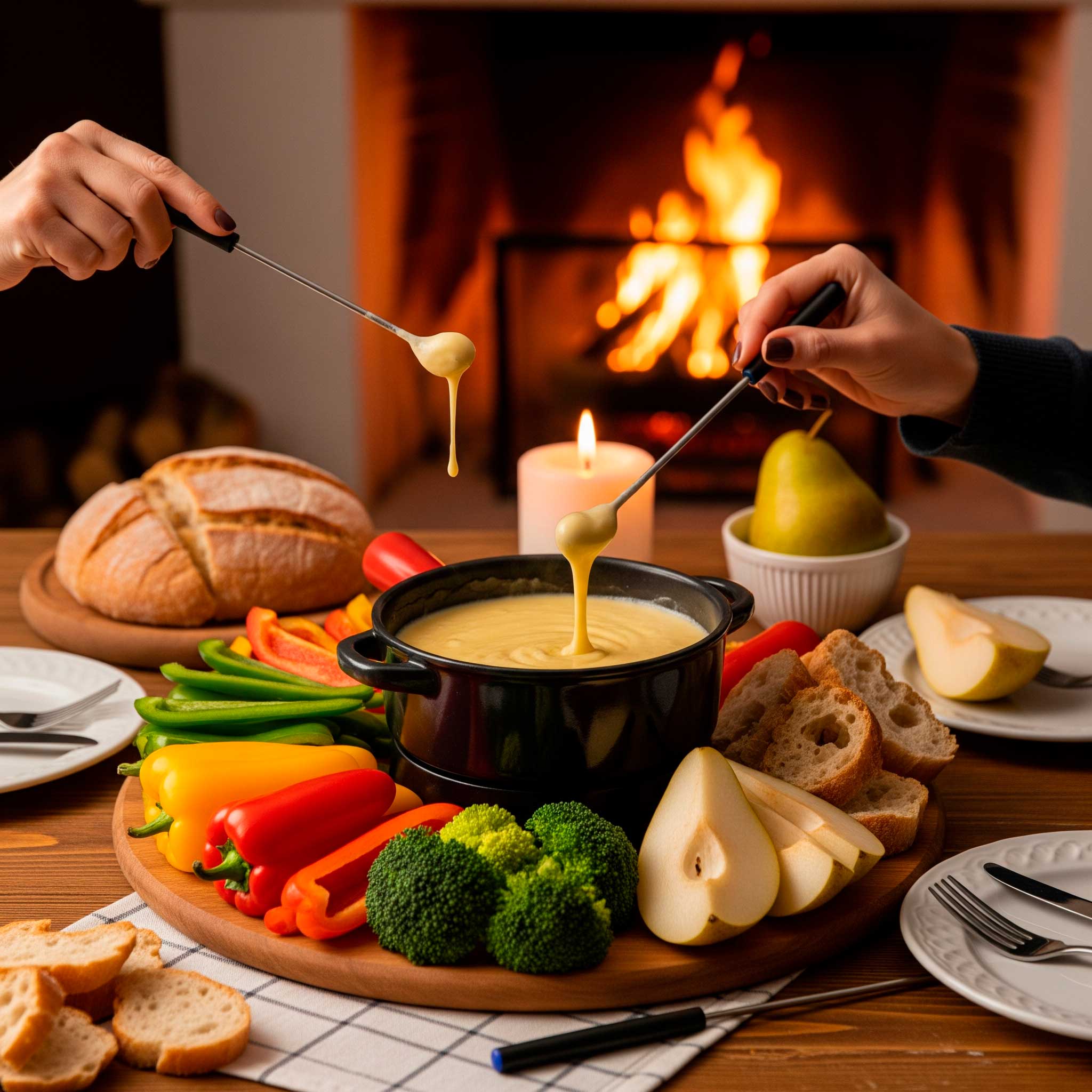Como fazer fondue prático e econômico para o frio.