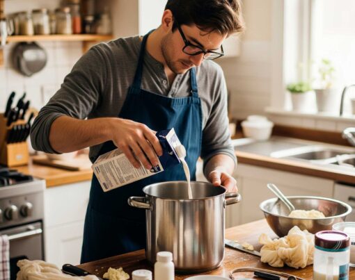 Como-fazer-queijo-em-casa-com-leite-de-caixinha
