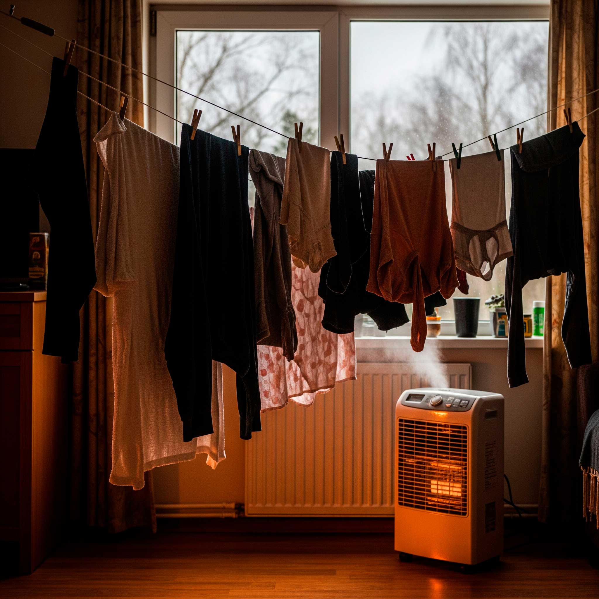 Como fazer para secar roupas no inverno - Dicas.