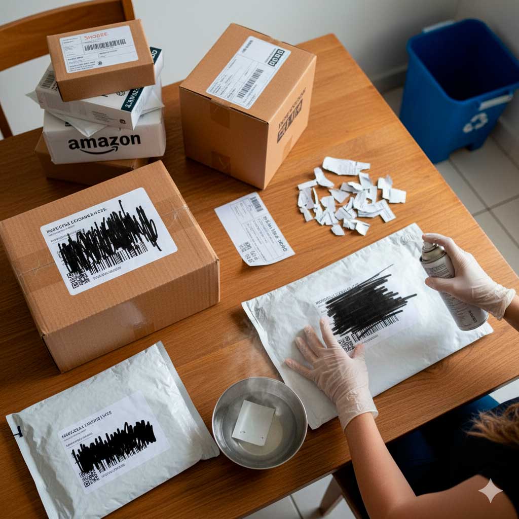 Dicas para destruir etiquetas da Shopee, Mercado Livre e outros.