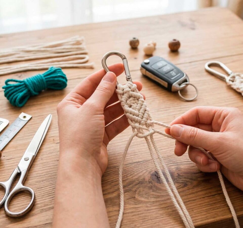 Como-fazer-um-chaveiro-criativo-para-a-chave-do-carro