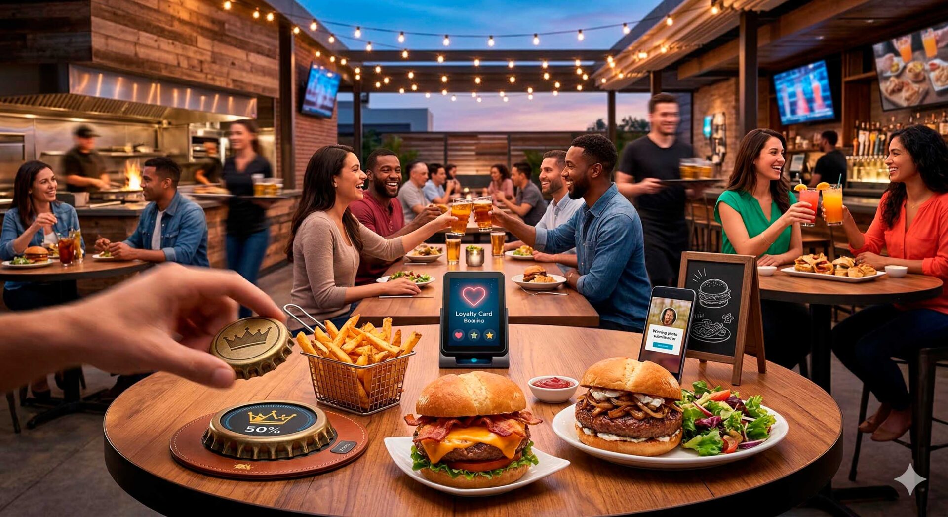 Dicas e ideias para promoções em restaurantes.